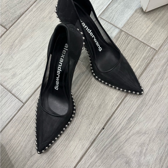 Alexander Wang Black Studded Women's Shoes